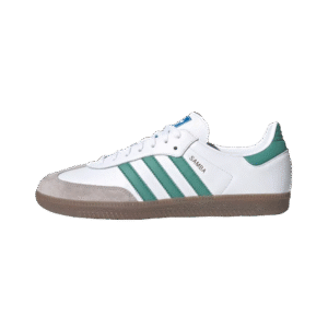 1 adidas SAMBA low green retro sneakers