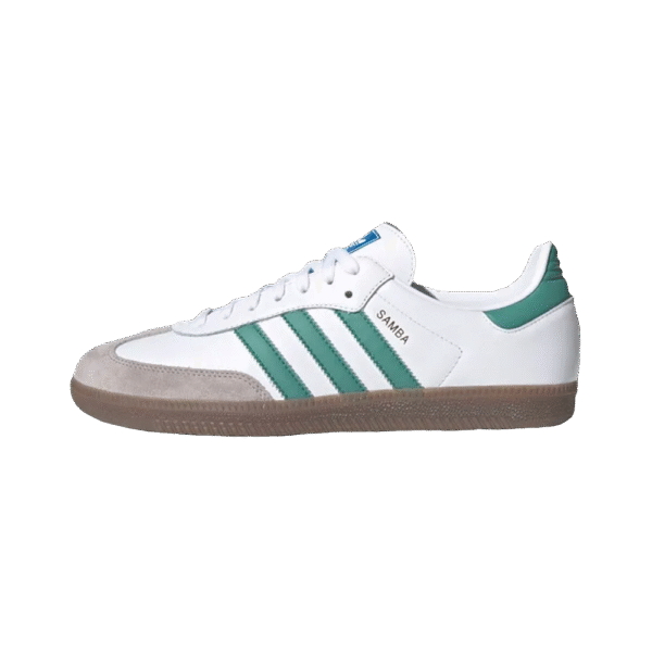 adidas SAMBA low green retro sneakers