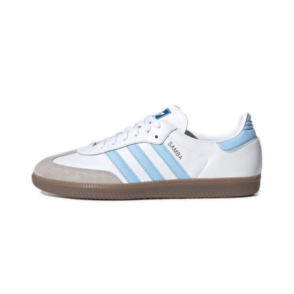 adidas SAMBA low blue retro sneakers