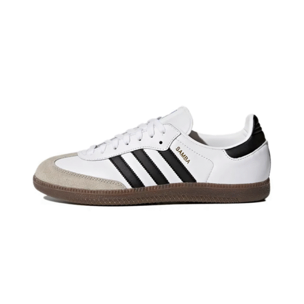 adidas SAMBA low OG white black retro sneakers