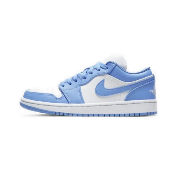 Nike AJ1 Low"University Blue" anti-slip GS low-top Retro Sneakers